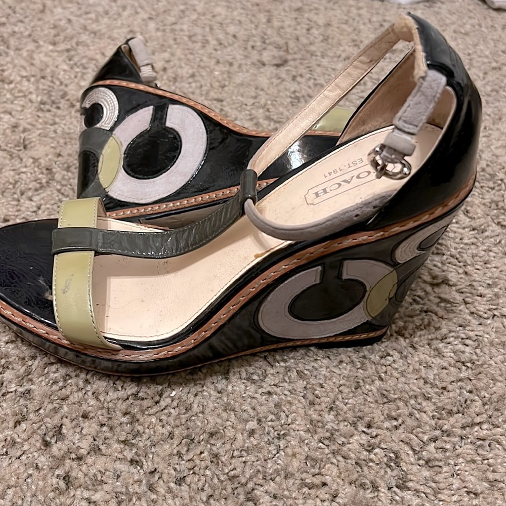 Vintage Coach wedges